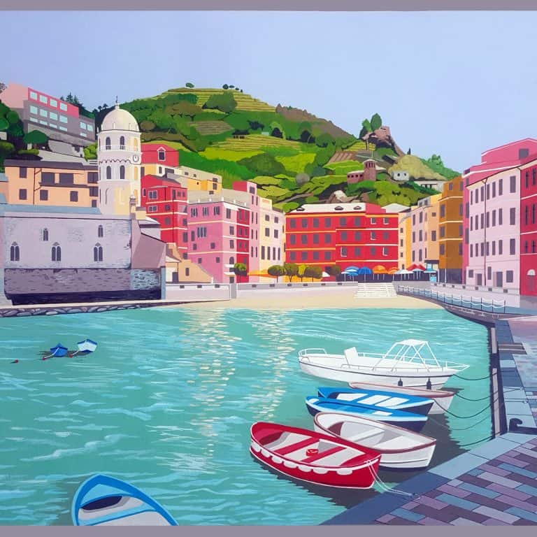 Brian Parker – ‘Cinque Terre, Vernazza’ 2018